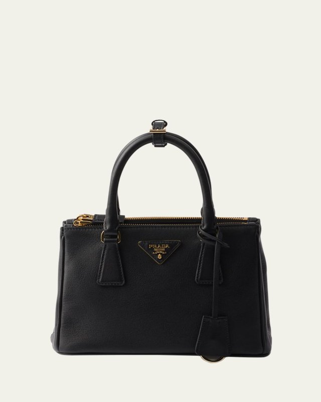 Small Galleria Leather Top-Handle Bag